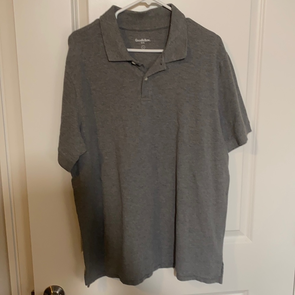 Basic Grey Polo XL